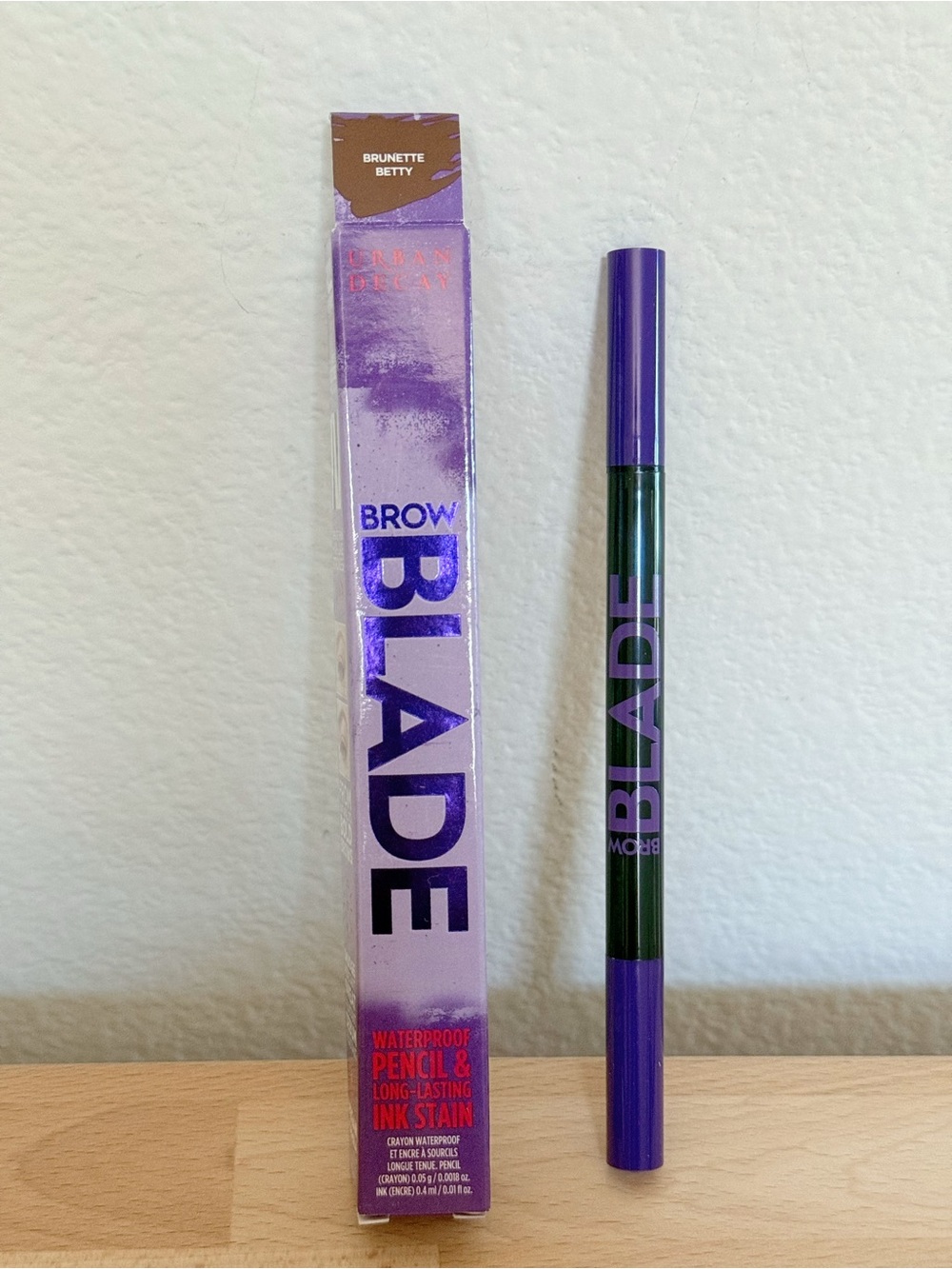 Urban Decay Brow Blade Waterproof Pencil +Ink Stain in Shade Brunette Betty